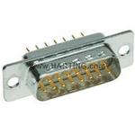 Conn D-Sub M 9 POS 1.37mm Solder ST Thru-Hole 9 Terminal 1 Port