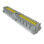 Conn Micro High Speed Socket Strip SKT 104 POS 0.635mm Solder ST Top Entry SMD Tray
