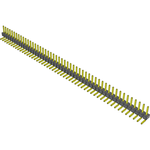 Conn Unshrouded Header HDR 50 POS 2.54mm Solder RA Side Entry Thru-Hole Bulk