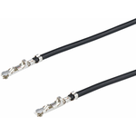 Pre-Crimped Lead CP-4.5-to-CP-4.5, Tin (Sn) Plating, 300.00mmLength, 16 AWG, Black