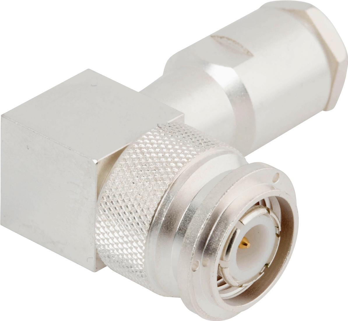 Amphenol SV Microwave-M39012/30B0015 RF-Steckverbinder Conn TNC 0Hz to 11GHz 50Ohm Crimp RA Cable Mount M Gold Over Nickel Bag