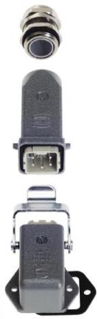 HARTING-10200040003 Accessoires de raccordement Connector Accessories Kit Straight