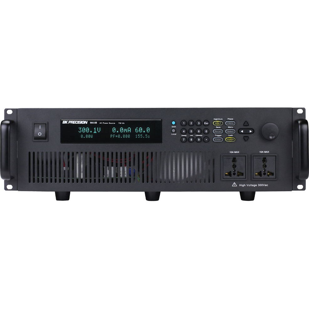 B&K Precision-9803B Bench Power Supplies AC Power Source 750 VA