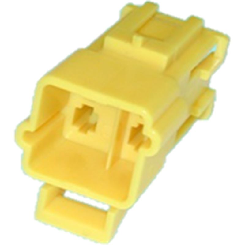 Delphi-15336476 Einzeladersteckverbinder, Gehäuse Conn Housing M 4 POS Crimp ST Cable Mount Yellow