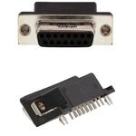Conn D-Sub SKT 15 POS 1.37mm Solder RA Thru-Hole 15 Terminal 1 Port Box