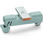 WAGO Kontakttechnik GmbH-790-112 Steckverbinderzubehör Carrier with grounding foot, parallel to carrier rail, 25 mm long, Cu 10 mm x 3