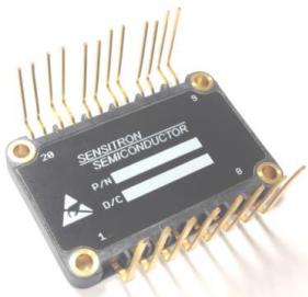 Sensitron Semiconductor-SPM1014 Module IGBT 600 Volt, 75 Amp IGBT Six-Pack Module