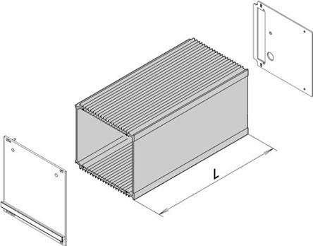 Schroff GmbH-30809-673 null HF Body Tube with High Shielding Against High-Frequency Radiation
