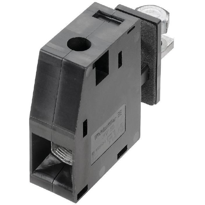 Weidmuller-2428450000 Steckverbinder, Klemmenblöcke OMNIMATE Power - series WGK, Feed-through terminal, Rated cross-section 50 mm2, Wemid (PA)