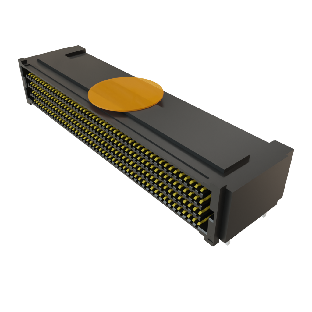 Samtec-SEAF-50-01-S-08-2-RA-K-TR Steckverbinderleisten und Leiterplattenbuchsen Conn Open Pin Field Array SKT 400 POS 1.27mm Solder RA Thru-Hole T/R