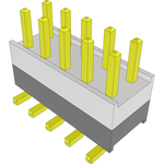 Conn Board Stacker HDR 10 POS 2.54mm Solder ST Top Entry SMD Tube