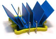 Advanced Thermal Solutions-ATS-50170P-C1-R0 Heat Sinks Heat Sink Passive BGA Spread Clip Aluminum 8.3°C/W Blue Anodized