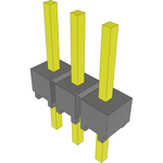 Conn Unshrouded Header HDR 3 POS 2.54mm Solder ST Top Entry Thru-Hole Bulk