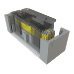 Conn Micro High Speed Terminal Strip HDR 52 POS 0.635mm Solder ST Top Entry SMD T/R
