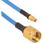 SMPM F to SMA M Coaxial Cable