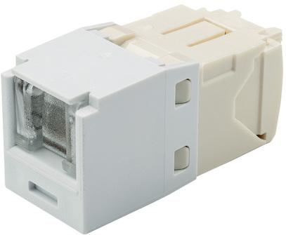 Panduit-CJH688TGAW Steckverbinder, Telefon und Telekommunikation Cat6 Spring Shuttered Jack, TG Style, AW