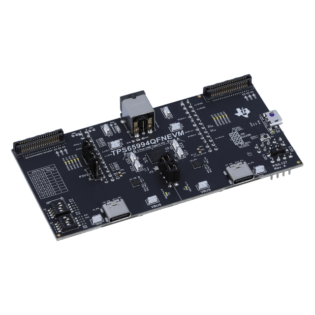 Texas Instruments-TPS65994QFNEVM Kits et outils de développement Tps65994Ad Qfn Package Dual Port USB Type C PD Evaluation Module