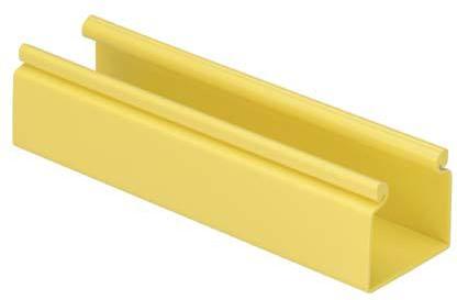 Panduit-HS2X2YL6NM Verdrahtungskanäle Wiring Ducts Channel Rectangular Polyvinyl Chloride Yellow