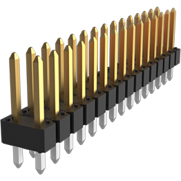 Amphenol Communications Solutions-77313-118-36LF Steckverbinderleisten und Leiterplattenbuchsen BergStik®, Board to Board connector, Unshrouded Header, 2.54 mm Pitch, Vertical, Double Row,Through Hole, 36 Positions