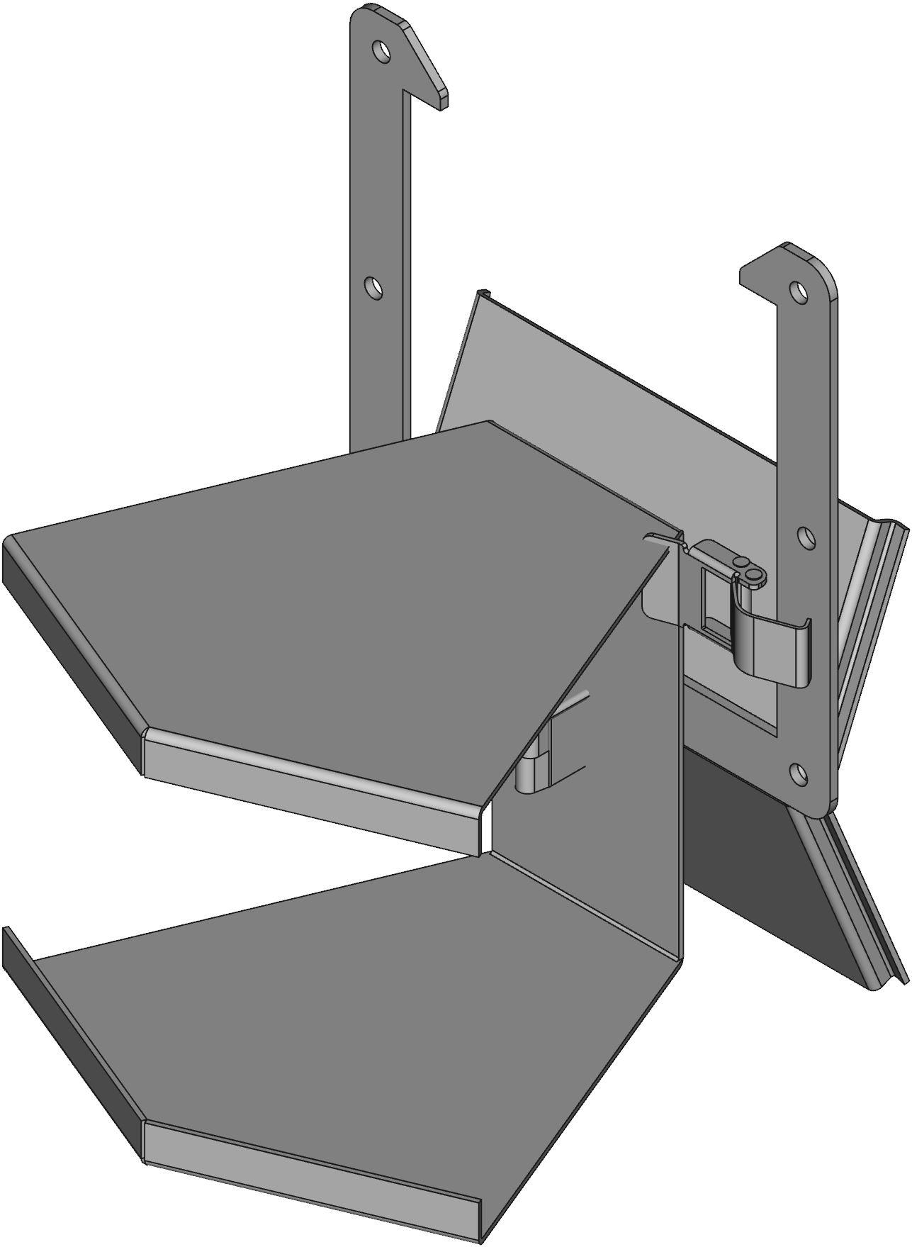Hammond Manufacturing-1485D4Q Verdrahtungskanäle Wireway Solid Wall Square Screw Steel Gray