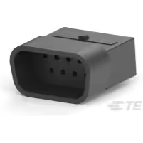 TE Connectivity-745032-1 D-超小型连接器 Conn D-Subminiature PL 9 POS 2.74mm Crimp ST Cable Mount Package