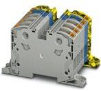 PHOENIX CONTACT-3212076 Steckverbinder, Klemmenblöcke Conn High-Current Terminal Block 10 POS T DIN Rail 125A