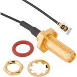 Cable Assembly 1.13mm Cable 0.2m MHF1 to SMA F-PL Bag