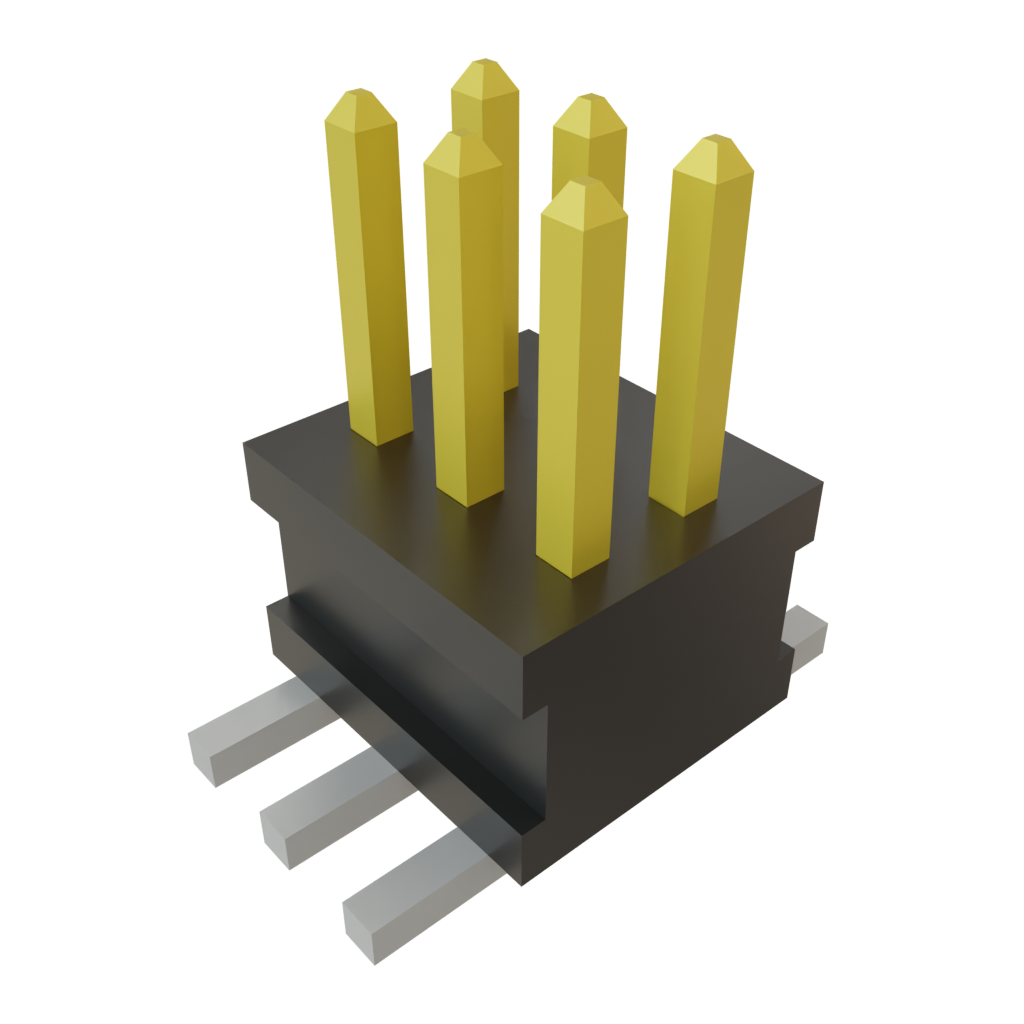 Samtec-FTSH-103-01-L-DV-A Connector Headers and PCB Receptacles Conn Unshrouded Header HDR 6 POS 1.27mm Solder ST Top Entry SMD TIGER CLAW™ Layer