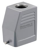 Weidmuller-1652680000 Schrumpfbalgenadapter hdc enclosures, size3, protection degree ip65, Cable entry from top, Plug housing, End-locking