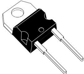 STMicroelectronics-STPSC12065DY Rectifiers Diode Schottky SiC 650V 12A 2-Pin(2+Tab) TO-220AC Tube Automotive AEC-Q101