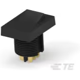 TE Connectivity-1-1437596-4 Switch Rocker Switch Rocker (ON) OFF (ON) DPDT Wire Lug Curved Rocker 20VAC 20VDC 0.4VA