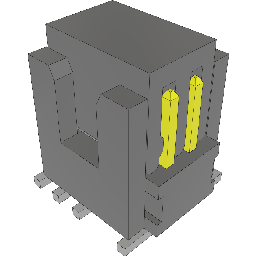 Samtec-FTSH-105-01-F-DV-007-K-A-P Steckverbinderleisten und Leiterplattenbuchsen Conn Shrouded Header (2 Sides) HDR 10 POS 1.27mm Solder ST Top Entry SMD TIGER CLAW™ Tube