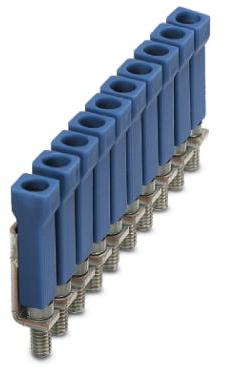 PHOENIX CONTACT-0202280 Steckverbinderbrücken und Shunts Conn Jumper 10 POS 6mm ST