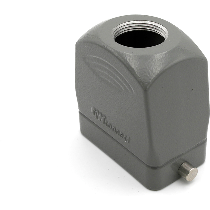 Molex-7810.6429.5 Backshells Hood 180° 10 Shell Size Polyester Powder Die Cast Aluminum GWconnect®