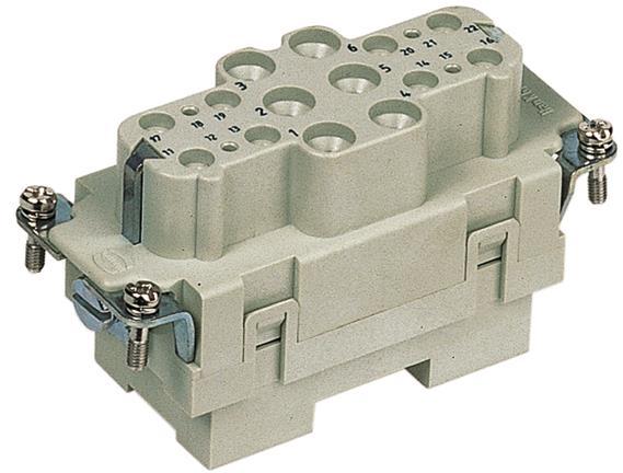 HARTING-09380182702 Connettore rettangolare Female Insert Screw Connection