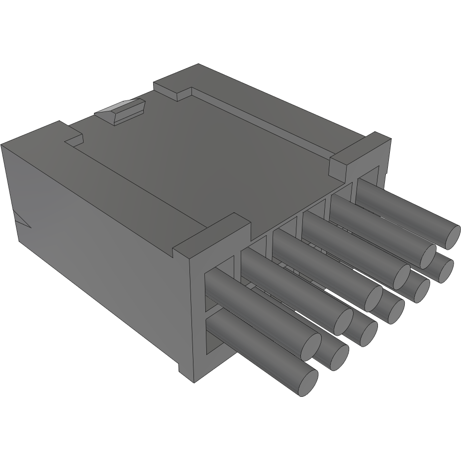 Samtec-MMTD-06-20-F-60.00-S Andere Kabelbaugruppen Double Row Discrete Wire Cable Assembly, Terminal