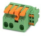 PHOENIX CONTACT-1716970 Steckverbinder, Klemmenblöcke Conn Terminal Block SKT 7 POS 7.62mm Push-In Spring ST Cable Mount 41A