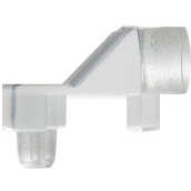 Bivar-SLP3-150-150-R LED-Lichtleiter LED Light Pipe Round Right Angle Clear Rigid Bag