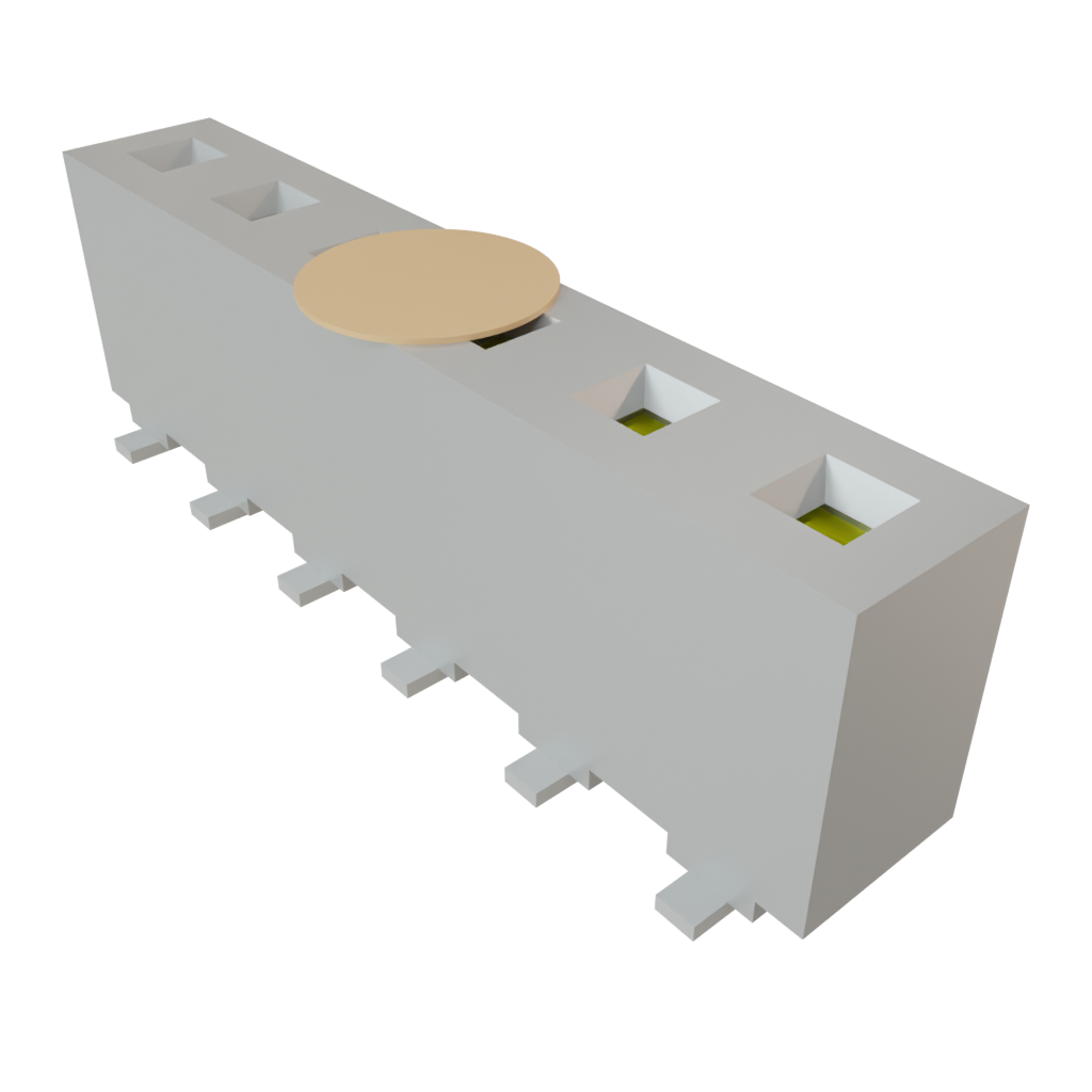 Samtec-HPF-06-02-T-S-K-TR Steckverbinderleisten und Leiterplattenbuchsen Conn Socket Strip SKT 6 POS 5.08mm Solder ST SMD T/R