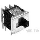 TE Connectivity-2-1437579-0 Coulisse de commutateur Switch Slide ON None ON DPDT Side Slide 20VAC 20VDC 0.4VA PC Pins Bracket Mount/Through Hole