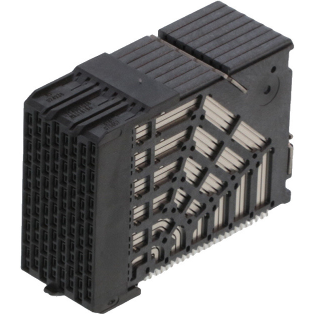 Molex-1714001038 Steckverbinder, Mutterplatine Conn Daughter Card RCP 96 POS 1.9mm Press Fit RA Thru-Hole Impel™ Tray