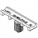 HellermannTyton-12160857 Kabelschellen und -clips Cable Management, Clip Polypropylene Gray