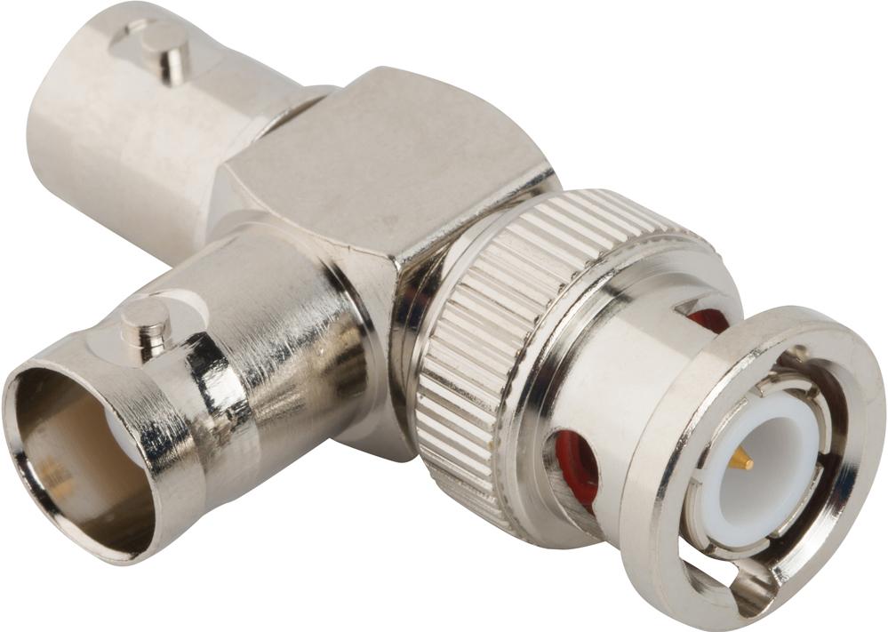 Amphenol RF-112590 射频连接器 Conn BNC Adapter 0Hz to 4GHz 50Ohm T Style (2)F/PL Gold