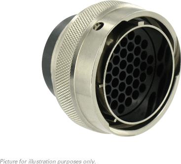 SOURIAU-UT062448PWH Conector circular Conn Circular PIN 48 POS Crimp ST Cable Mount 48 Terminal 1 Port