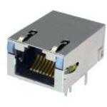 Conn RJ-45 F 8 POS 1.02mm Solder RA Thru-Hole 17 Terminal 1 Port Tray