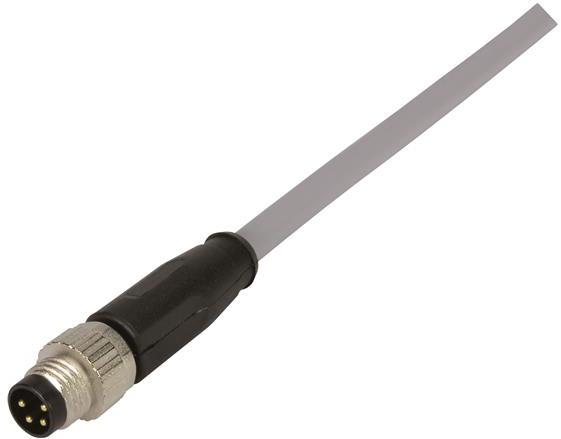 HARTING-21348000481015 null Cable Assembly Circular 1.5m 24AWG M8 Circular 4 Straight