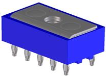 Molex-0760010110 Connector Headers and PCB Receptacles Conn Wire to Board HDR 1Power POS 3.18mm Press Fit ST Top Entry Thru-Hole EXTreme ZPower Tube