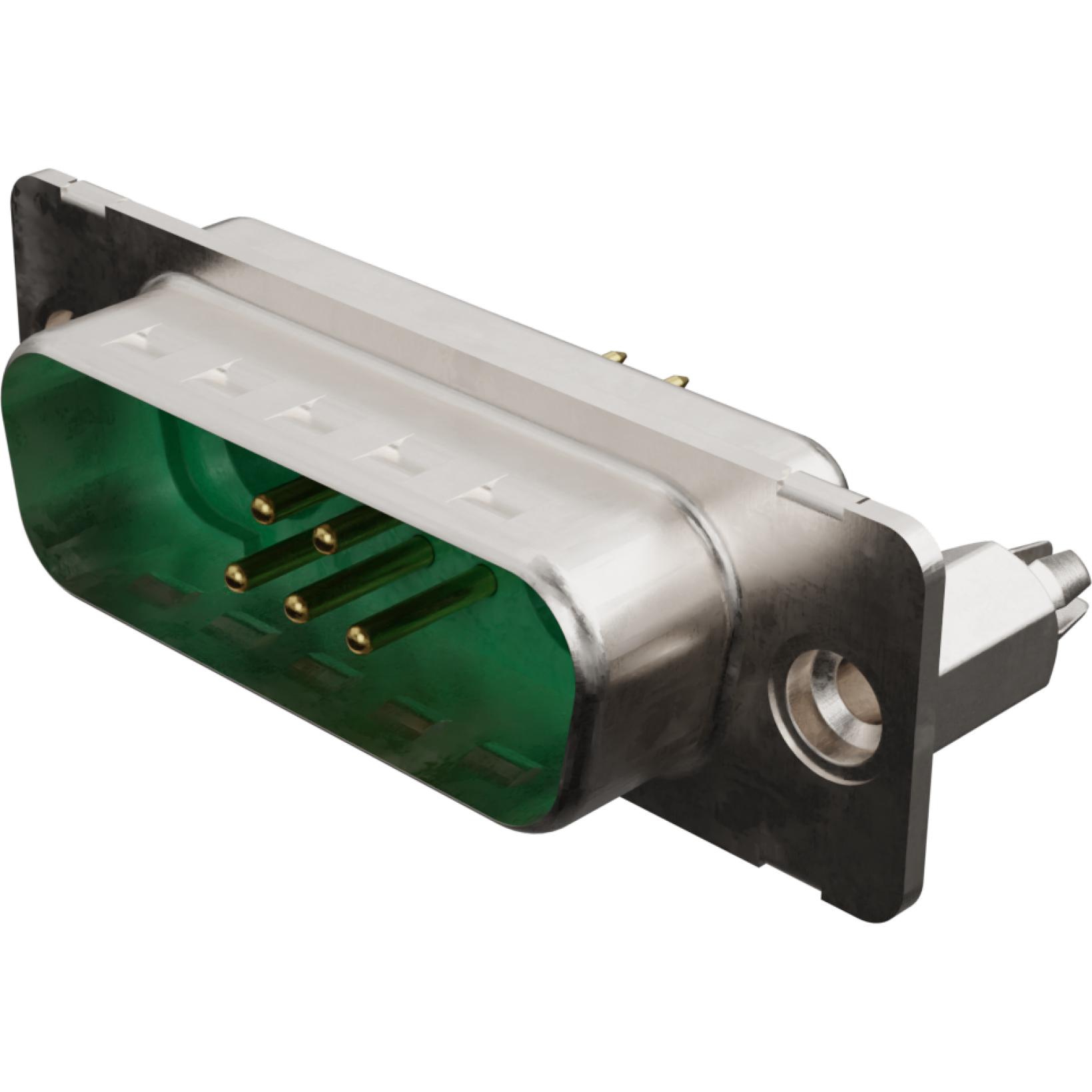 Molex-1731070510 Connector D-Subminiature Conn D-Sub M 5Signal/2Cavity POS 1.37mm Solder ST Thru-Hole 7 Terminal 1 Port Carton