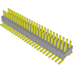 Conn Unshrouded Header HDR 50 POS 1.27mm Solder ST Top Entry SMD Tube