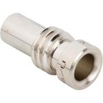 Connector Accessories Adapter Straight Brass Nickel